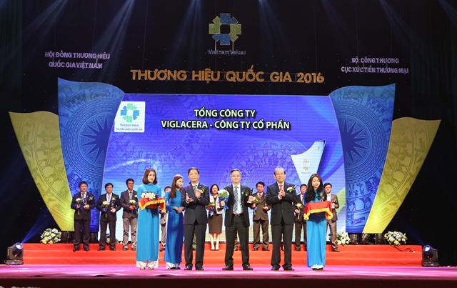 The consecutive third time, Viglacera has been honored “National Brand”